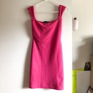 Sleeveless Square Neck Bodycon Dress